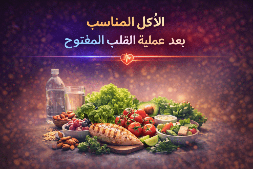 الأكل بعد عملية القلب المفتوح