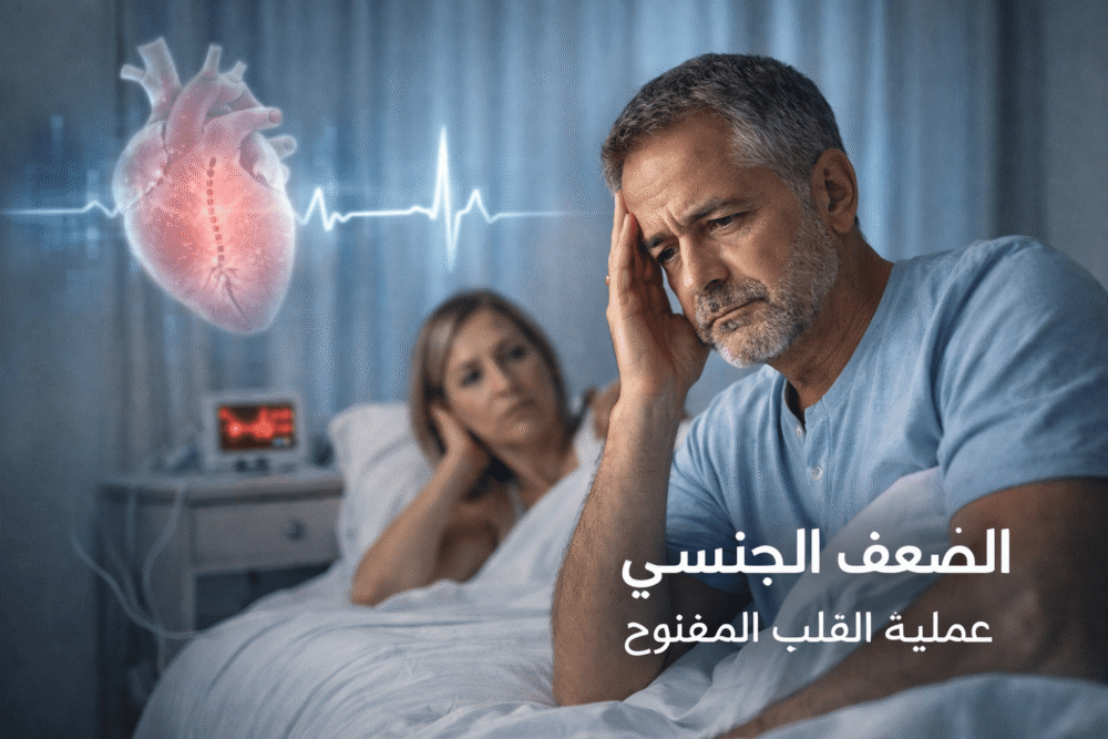 الضعف الجنسي بعد عملية القلب المفتوح